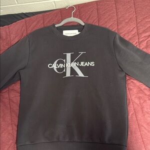 Calvin Klein Jeans Black Crewneck Sweater